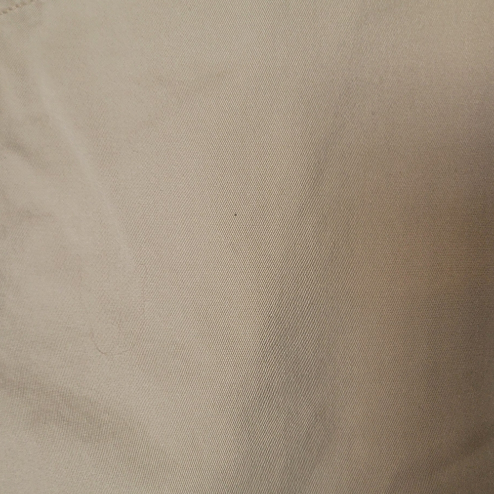 Women's Khaki Stretch Chino Shorts - Classic Casual Size 24W - Picture 3 of 8